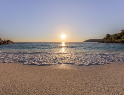 Marble beach (Saliara beach), Thassos Islands, Greece